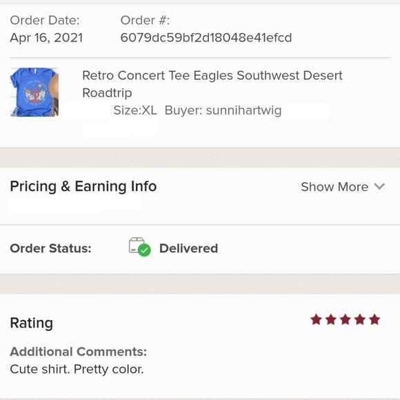 ALMOST SOLD OUT GO TO NEW LISTING Best Selling Retro Tee Eagles Southwest Desert - Picture 6 of 11